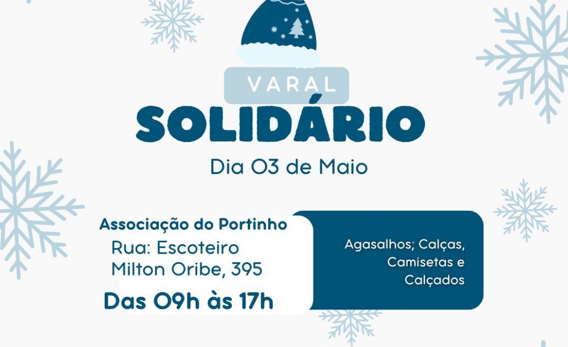 O Inverno Está Chegando E A Prefeitura De Antonina Promove O Varal Solidário