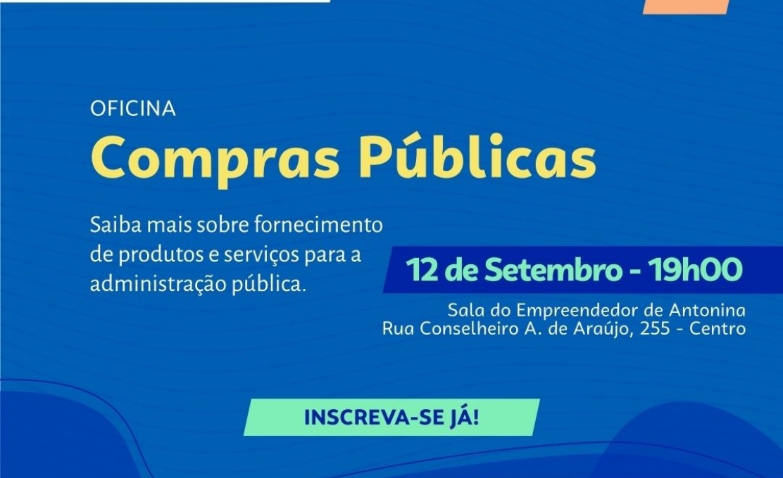 Antonina Recebe Oficinas Gratuitas De Compras Públicas