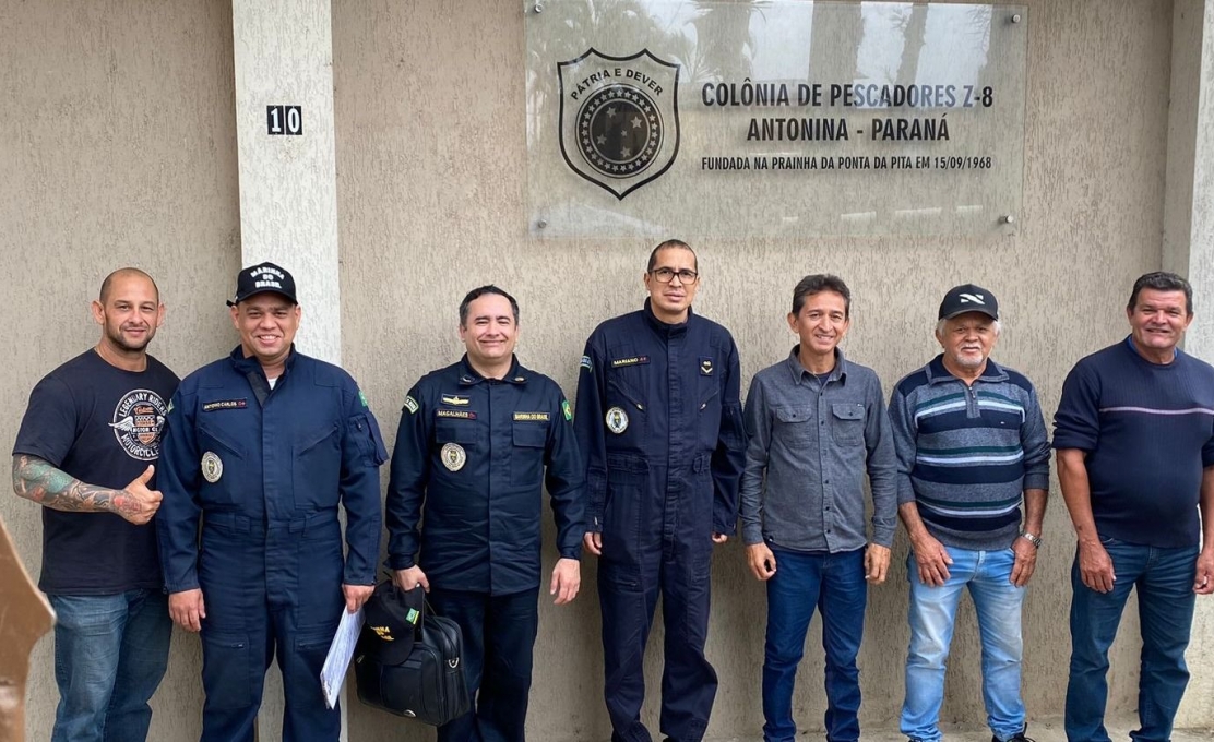 Pescadores De Antonina Realizam Curso De Pesca Profissional Na Categoria Pop