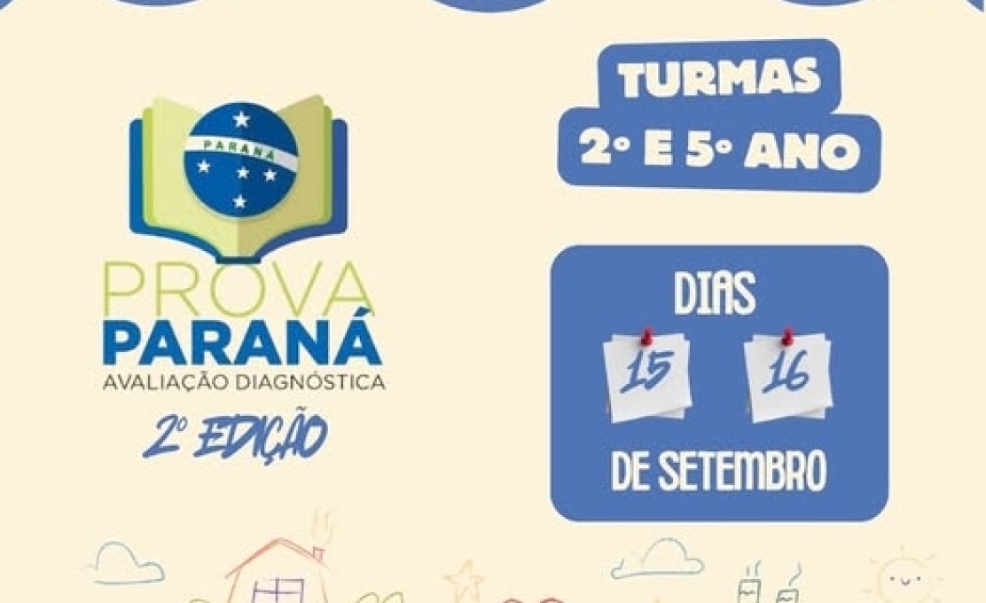 Antonina participa da 2ª edição da Prova Paraná 2026 com alunos do 2º e 5º ano