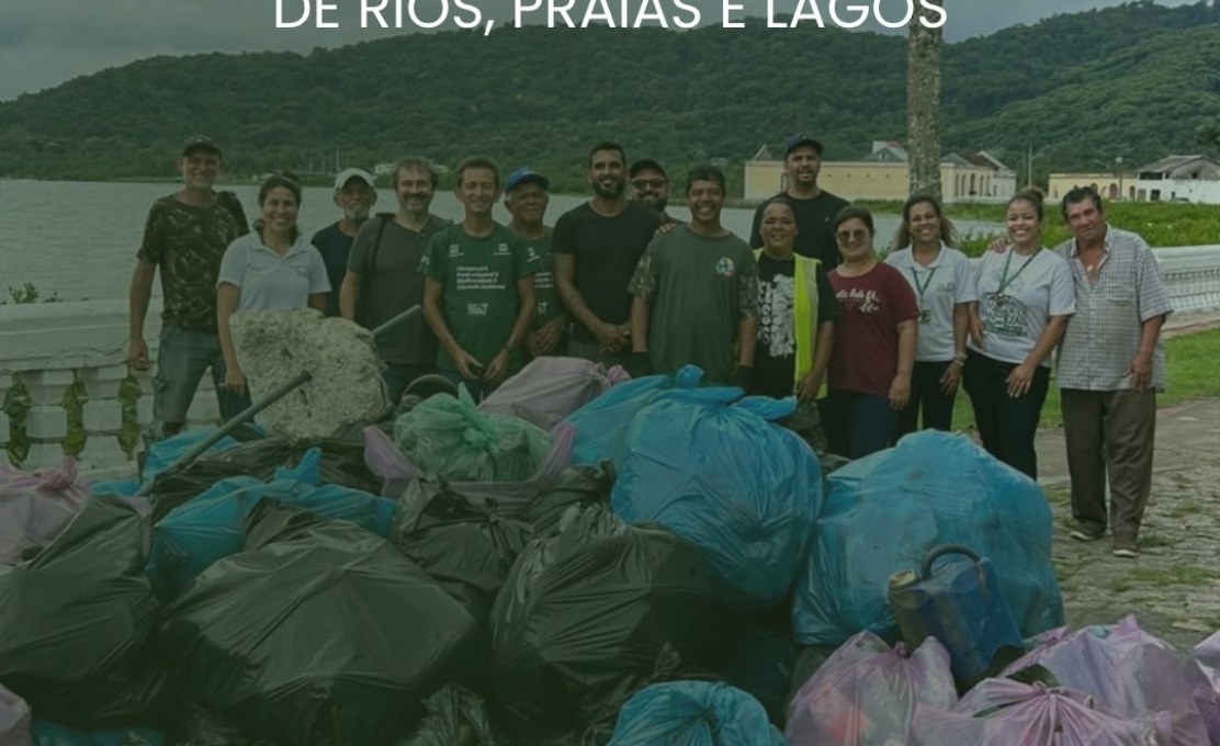 Antonina promove mobilização pelo Dia Mundial da Limpeza de Rios e Praias