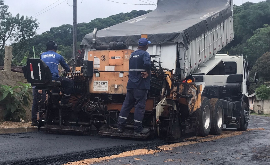 Mais Ruas Asfaltadas No Bairro Do Portinho E Graciosa De Baixo 