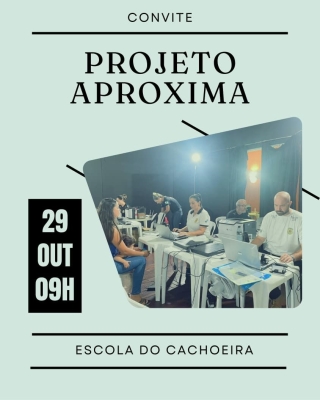 Convite à Comunidade – Projeto Aproxima