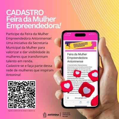 Antonina incentiva o empreendedorismo feminino com a Feira da Mulher Empreendedora 