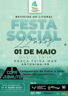 Antonina recebe a 22ª Festa Social 