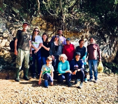 Comunidade de Antonina participa do projeto ArteMangue em defesa do meio ambiente