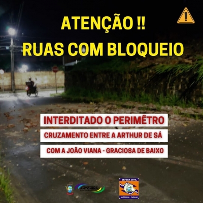 Defesa Civil de Antonina alerta a população sobre desmoronamento em casario antigo no bairro Graciosa de Baixo
