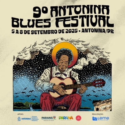 A cidade já se prepara para receber o 9º Antonina Blues Festival