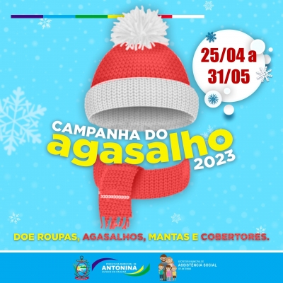 Prefeitura de Antonina inicia a Campanha do Agasalho 2023