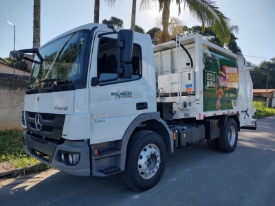 Novo Caminhão Coletor já está em operação nas ruas da cidade