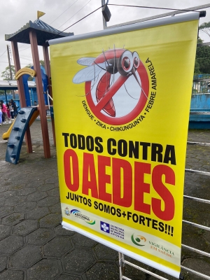 Prefeitura de Antonina realiza ação contra a Dengue em Escolas Municipais 