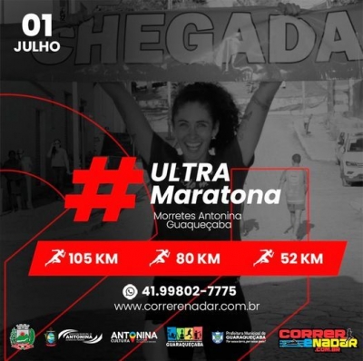 Antonina recebe a 10º Edição Ultra Maratona 