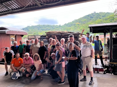 Antonina recebe os primeiros turistas do Cruzeiro MSC 