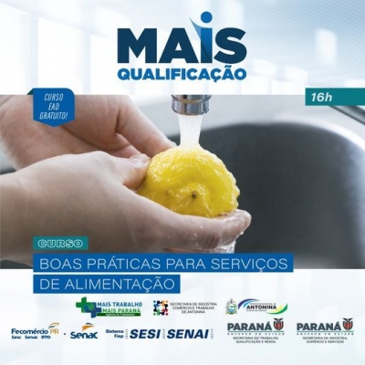 Antonina recebe Cursos Gratuitos de Qualificação Profissional