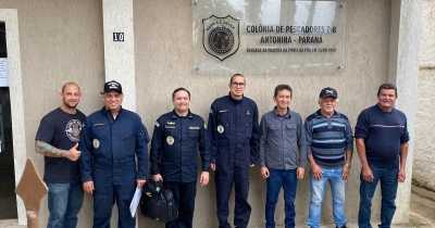 Pescadores de Antonina realizam curso de pesca profissional na categoria pop