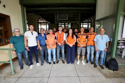 Antonina recebe coordenador da Defesa Civil Estadual para tratar de demandas do Fundo Estadual de Calamidades Públicas