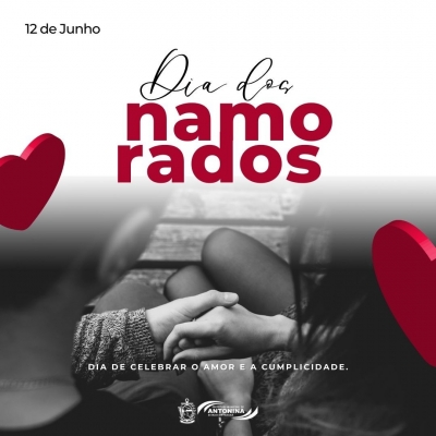 Prefs de Antonina deseja muito amor ao casais apaixonados nesse Dia dos Namorados
