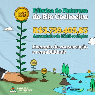 Fábrica de Natureza do rio cachoeira