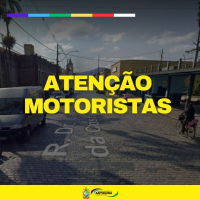 Atenção motoristas! 