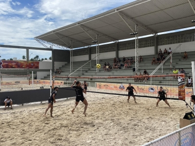 Open Antonina Futevôlei é um sucesso na cidade e atrai centenas de pessoas ao Centro Esportivo 