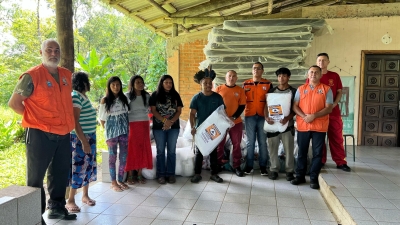 Comunidade Indígena Yakã Mirim localizada no Rio Pequeno recebe ação solidária