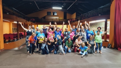 Projeto saúde na Melhor Idade participa de oficina Companhia de Dança no Theatro Municipal