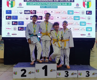 João Rech conquista medalha de ouro na 2ª etapa do Circuito Paranaense de Judô!