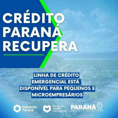 A Prefeitura de Antonina acessa crédito do Programa Recupera Paraná para apoiar empresários locais
