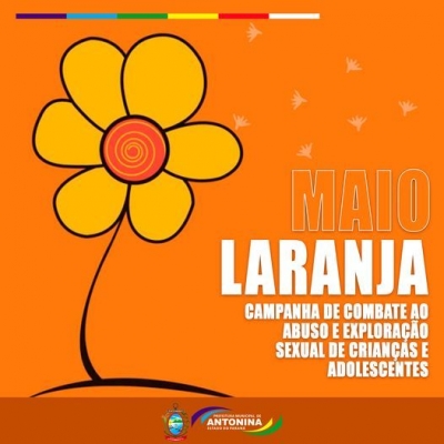 Prefeitura de Antonina inicia a Campanha Maio Laranja