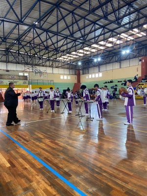 Fanfarra Única de Antonina se destaca no 6° Concurso de Bandas e Fanfarras da Liga Paranaense