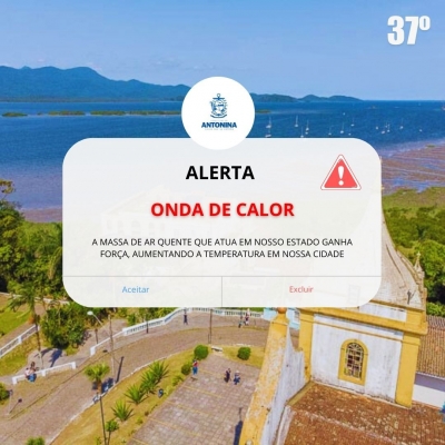 Prefeitura orienta população sobre cuidados com a saúde durante o calor intenso