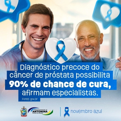 Novembro Azul: Saúde é Prioridade