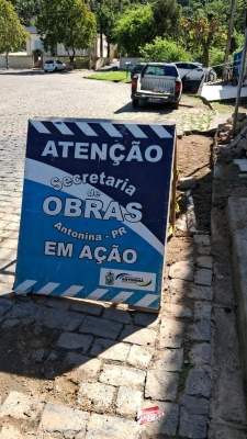 Prefeitura de Antonina segue realizando atendimentos de protocolos e executando manutenções pela cidade