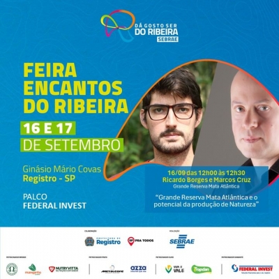 Antonina e Grande Reserva Mata Atlântica participa da Feira Encantos do Ribeira