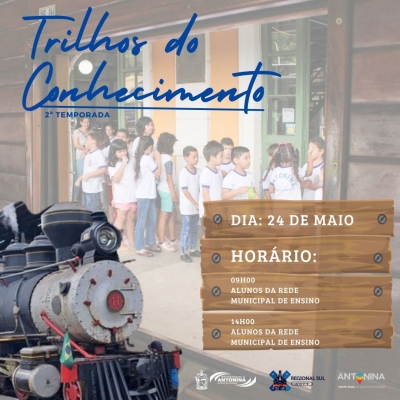 Mais um dia de passeio do Projeto Trilhos do Conhecimento
