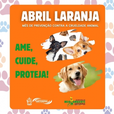 Prefeitura de Antonina realiza a Campanha Abril Laranja 