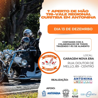 Antonina recebe o 1º Aperto de Mão Tri-Vale Regional Curitiba