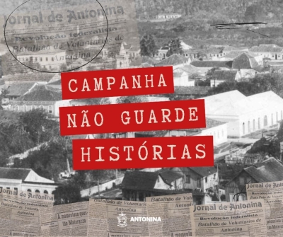Prefeitura de Antonina lança Campanha Não Guarde Histórias