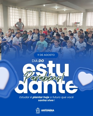 11 de Agosto – Dia do Estudante