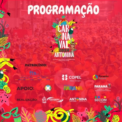 Programação Carnaval 2024 em Antonina