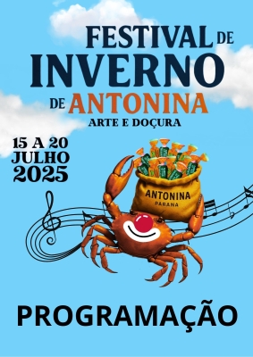 Prefeitura de Antonina divulga a programação do Festival de Inverno 