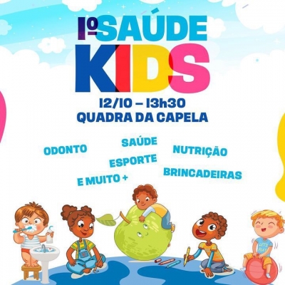 Antonina recebe o primeiro saúde kids no dia das crianças 