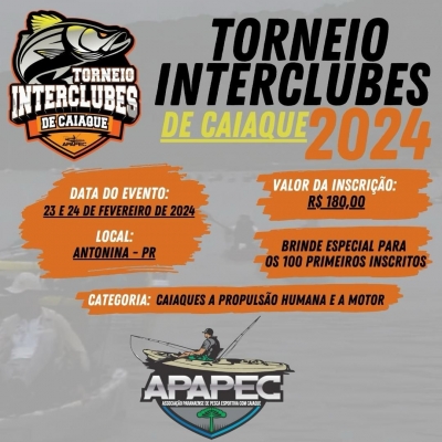 Torneio Interclubes de Caiaque 2024