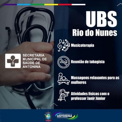 A Prefeitura de Antonina, oferece vários atividade e terapias na área rural do município