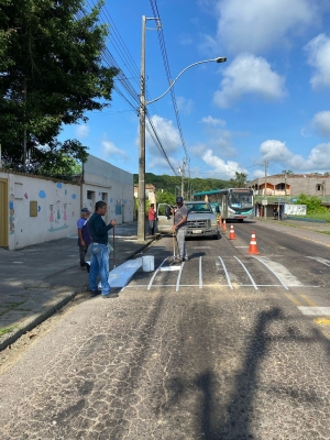 Prefeitura de Antonina realiza melhorias na Avenida Tiago Peixoto