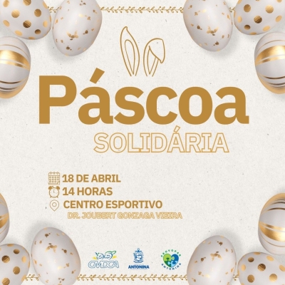 Páscoa Solidária leva alegria às crianças de Antonina