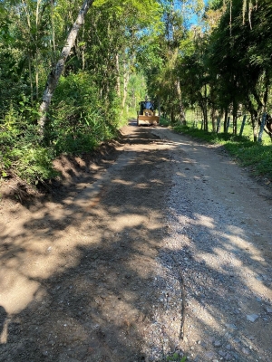 Prefeitura realiza manutenção na estrada do Saivá
