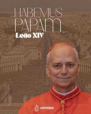 abemus Papam! Antonina saúda o Papa Leão XIV