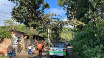 Defesa Civil atua rapidamente em queda de energia no bairro Guapê