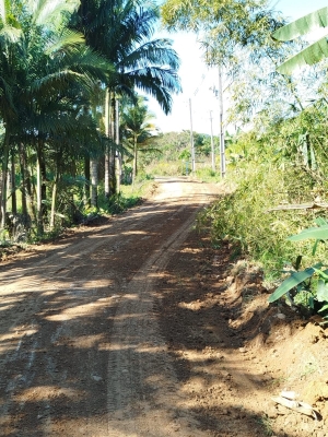 Estrada da Barra do Rio Pequeno recebe melhorias